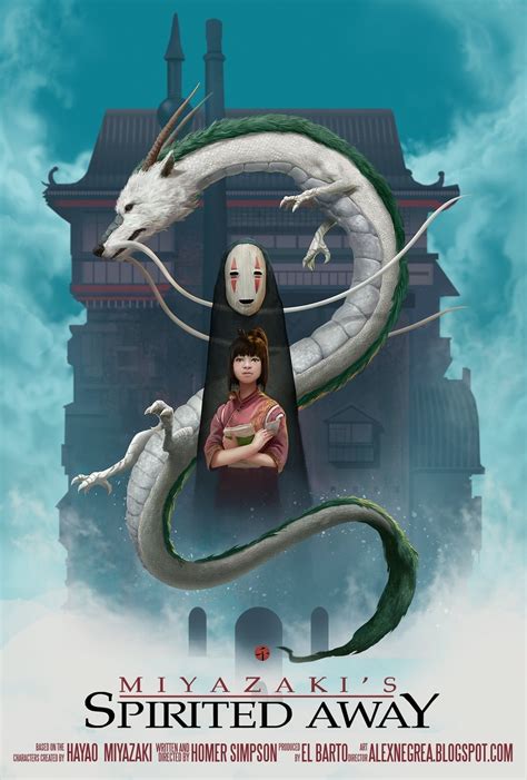 Amazing Fan Posters For Hayao Miyazakis Classic Animated