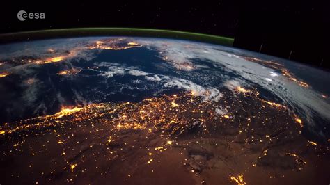 Esa A Time Lapse View Of Earth From The Space Station