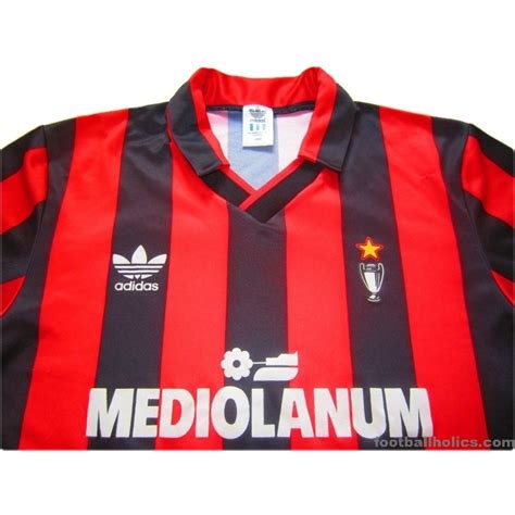 1990 91 Ac Milan Home Shirt