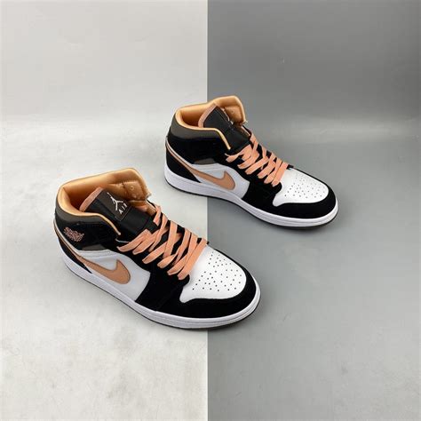 Air Jordan 1 Mid Se “peach Mocha” For Sale The Sole Line