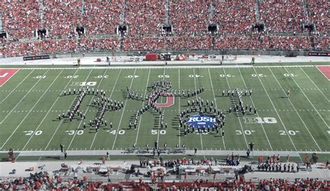 Watch The Ohio State Marching Bands Incredible Halftime Salute To Rush