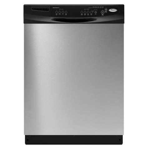 Whirlpool 23 78 Inch Built In Dishwasher Color Stainless Steel