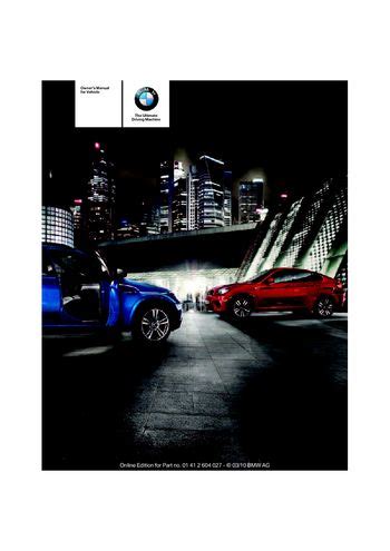 Factory workshop manual / factory service manual for the bmw x5, chassis code e53 built between 1999 and 2006. 2011 BMW X5 M - Owner's Manual - PDF (312 Pages)