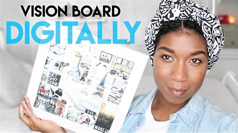 Make A Digital Vision Board With Me Step By Step Instructions Youtube