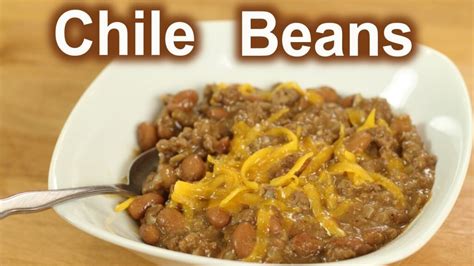 Easy Homemade Chili Beans Recipe Rockin Robin Cooks Chili Chili