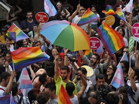 Hundreds Celebrate Istanbul Pride Despite March Being Banned For Fifth Year Express And Star