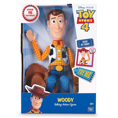 Toy Story 4 Woody Talking Action Figure Walmart Com