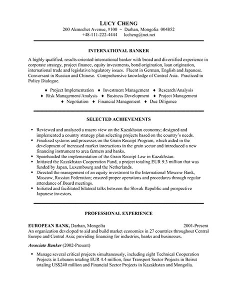 May 25, 2021 · for many businesses, people working in customer service roles or using customer service skills are the human face of the company. Banker Resume Example