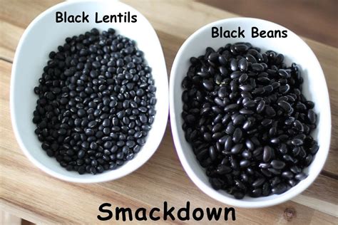 Black Lentils Vs Black Bean Smackdown Black Beans Nutrition Beans