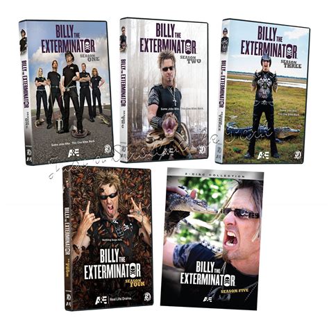 Billy The Exterminator Tv Series Complete Seasons 1 2 3 4 5 Boxdvd