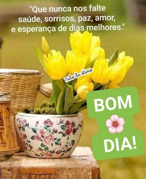 Bom Dia Frase Que Nunca Nos Falte Sa De Sorrisos Paz Amor E