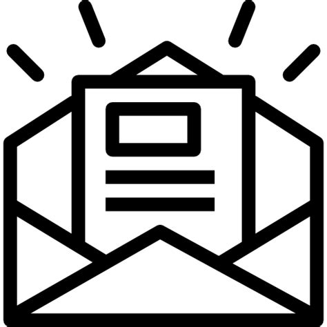 Newsletter Icon Transparent Newsletterpng Images And Vector Freeiconspng