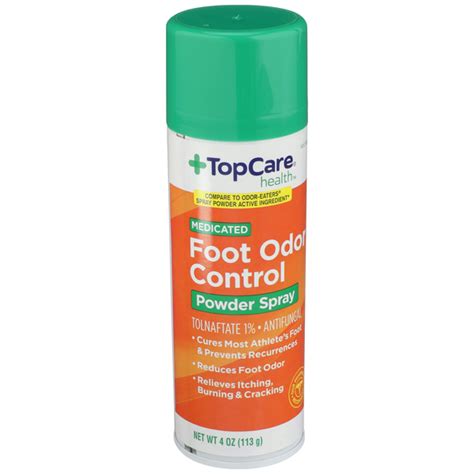 Topcare Foot Odor Control Spray Hy Vee Aisles Online Grocery Shopping