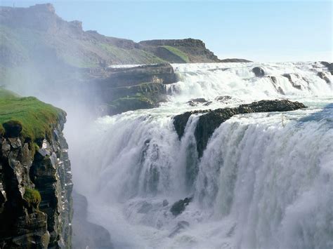 Large Waterfalls Photo During Daytime Hd Wallpaper Wallpaper Flare