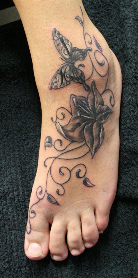 50 Awesome Foot Tattoo Designs Art And Design