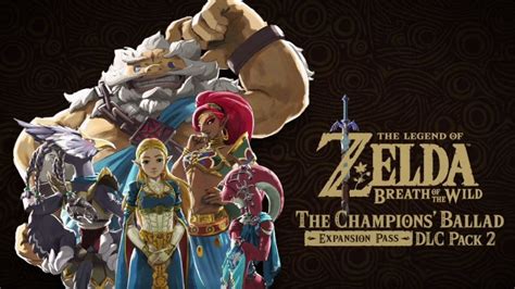 Zelda Breath Of The Wild The Champions Ballad Launches Tonight