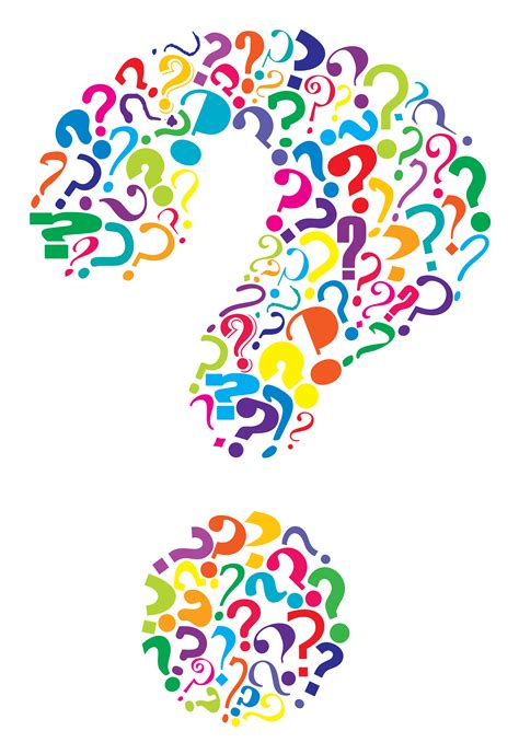person thinking with question mark free clipart 3