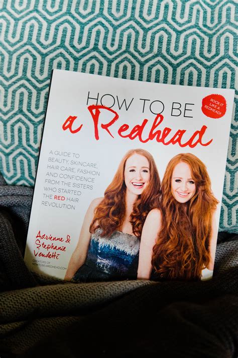 how to be a redhead beauty book a guide to beauty skincare hair care fashion and confidence