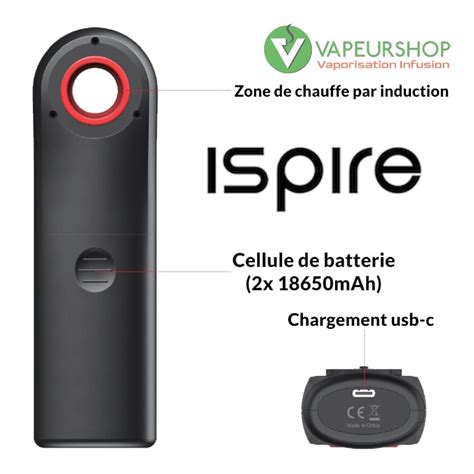 The Wand Ispire Chauffage Induction Pour Dynavap Vapeurshop