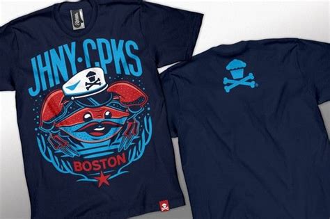 Score new varsity jackets at fanatics. Johnny Cupcakes | Boston Crab | Johnny cupcakes, Johnny ...