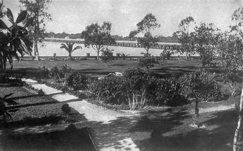 Florida Memory Grounds Of The John D Rockefeller Home Ormond Beach