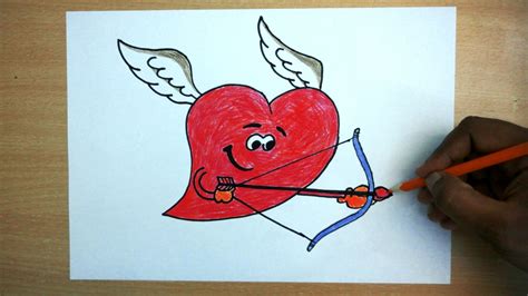 See more ideas about valentines, valentines day, how to draw hands. Valentines Day Drawing - How to Draw a Valentines Heart ...