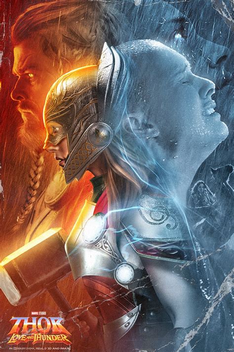 Natalie portman is returning in thor: THOR: LOVE AND THUNDER Fan-Poster Sees Natalie Portman ...