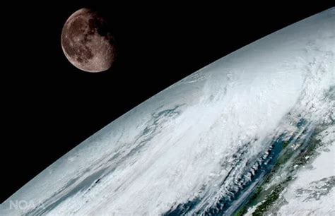 An Ode To The Moon How Noaa Satellites Capture Earths Satellite