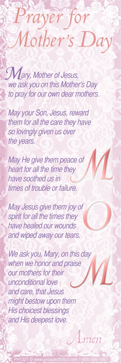 Pin By Mary Jurey On Prayer Prayer For Mothers Mothers Day Prayer