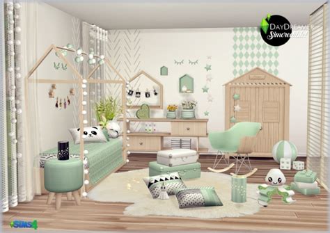 Simsdom Sims 4 Cc Kids Bedroom Furniture Girly Bedroom