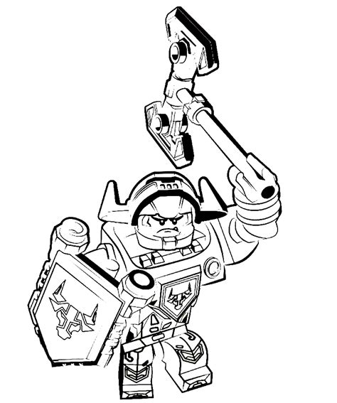 Boba fett coloring pages ben 10 ultimate alien coloring pages Lego Nexo Nights coloring pages to download and print for free