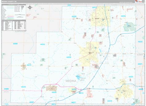 Maps Of Medina County Ohio