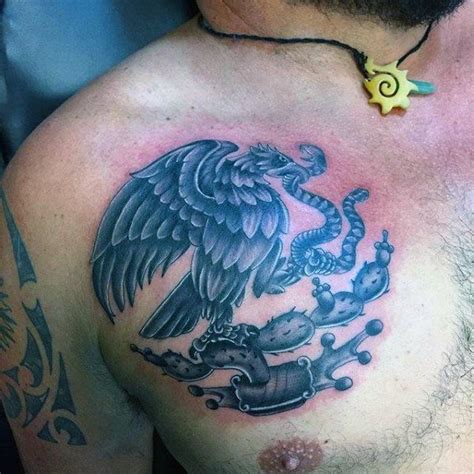 50 Mexican Eagle Tattoo Designs For Men Manly Ink Ideas Mexican