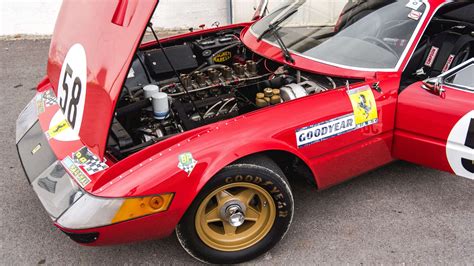 1972 ferrari 365 gtb4 daytona spyder conversion. Ferrari 365 GTB/4 Daytona Competizione Group 4 - Period Le Mans Racer