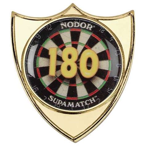 Bdg4g Darts 180 Award Badge Trophy All Sports Awards