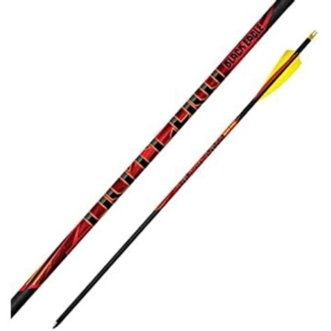 Black Eagle Outlaw Feather Fletched Arrows 350 6 Pk Antler River