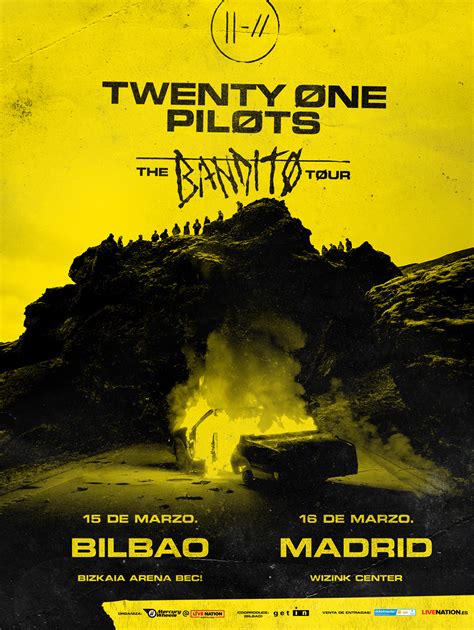 Twenty One Pilots anuncian por primera vez dos paradas en España con