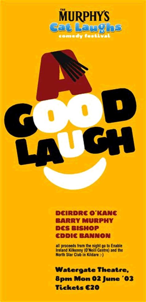 Bite Design Graphic Design Consultants Cork Ireland A Good Laugh Poster