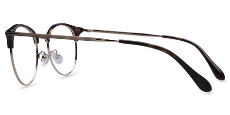 unisex full frame mixed material eyeglasses