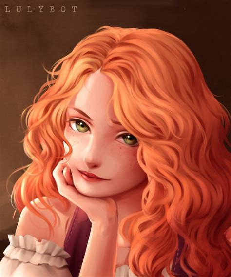 Девушка С Рыжими Волосами Арт подборка фото слитые коллекции в интернет