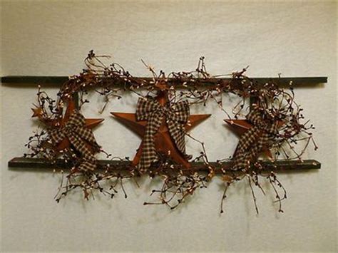 See more ideas about star decorations, rustic decor and country decor. Star Ladder Wall Decor Country Primitive Home Decor ...