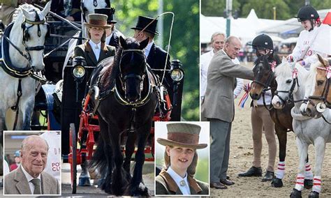However, it's likely that philip will not. Lady Louise Windsor and Prince Philip drive carriages at ...