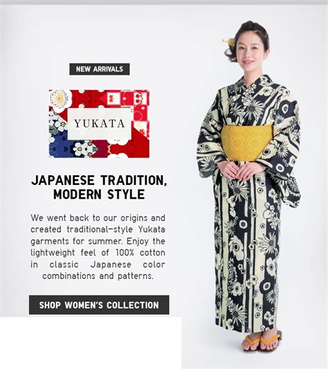 Traditional Modern Style Yukata Now Available At Uniqlo For Urban
