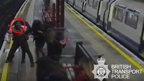 Police Release Shocking Video Showing Man Being Shoved Onto Tube Tracks Ladbible