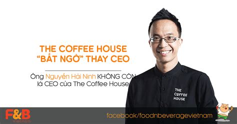Khi được hỏi về việc the coffee house không nhượng quyền, hải ninh cho biết, anh không bao giờ có ý định nhượng quyền chuỗi cửa hàng. The Coffee House bất ngờ thay CEO: Founder Nguyễn Hải Ninh ...