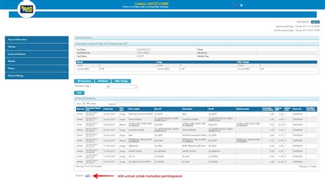 How long will the transaction history records be kept? Print receipt touch n go claim | Download them or print