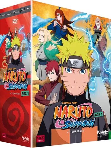 Dvd Naruto Shippuden Box 1 2ª Temporada 5 Discos Parcelamento