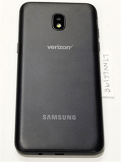 Samsung Galaxy J3 V 2018 Verizon Black 16gb Sm J337v Ltnv66198
