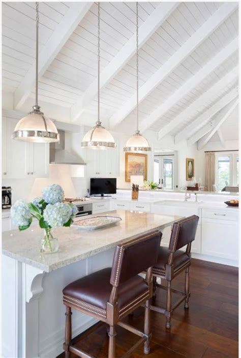 Lighting ideas for kitchens with vaulted ceilings. 15 Collection of Pendant Lights for Vaulted Ceilings