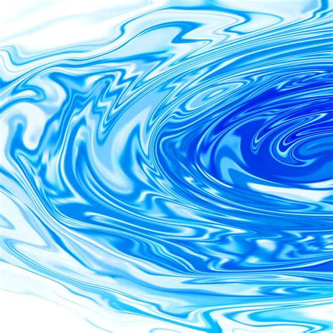 Abstract Water Waves Digital Art By Natee Srisuk
